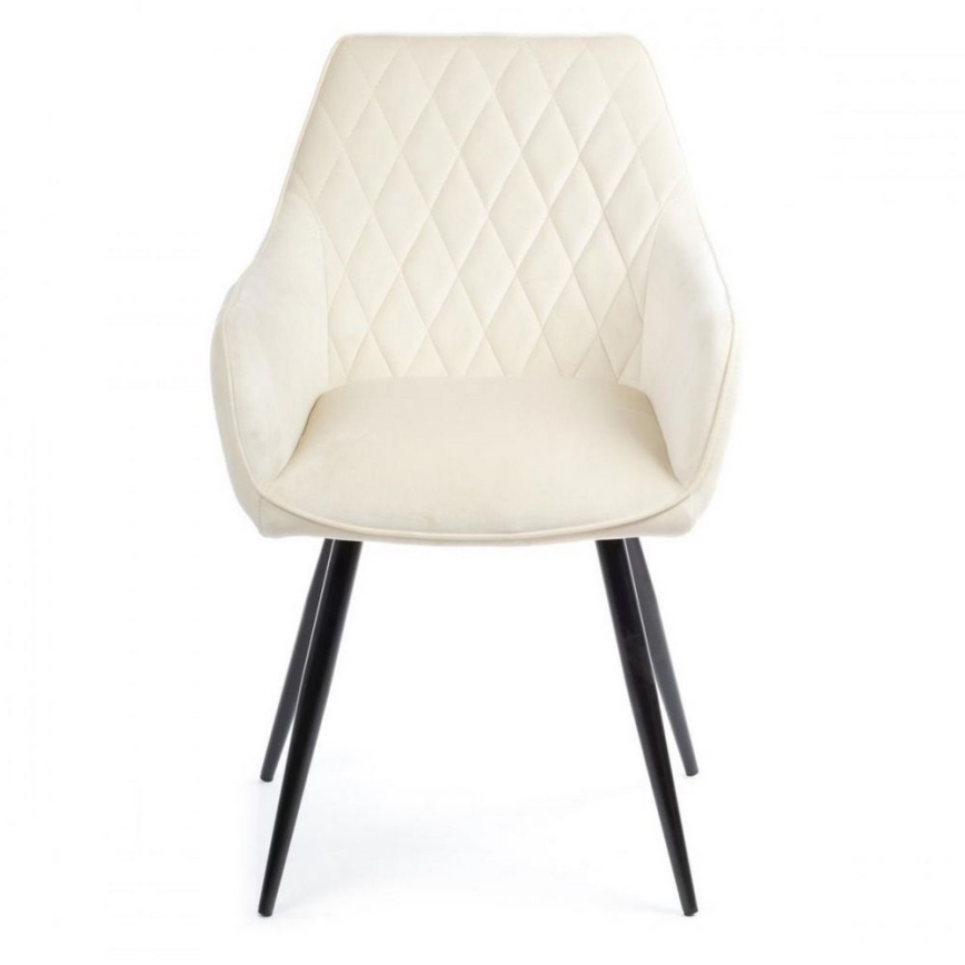 SET 2x Esszimmerstuhl SAMETTI cremefarben