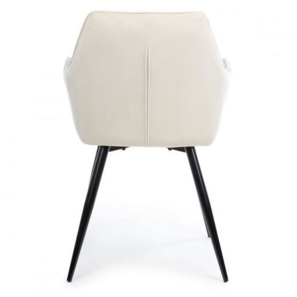 SET 2x Esszimmerstuhl SAMETTI cremefarben