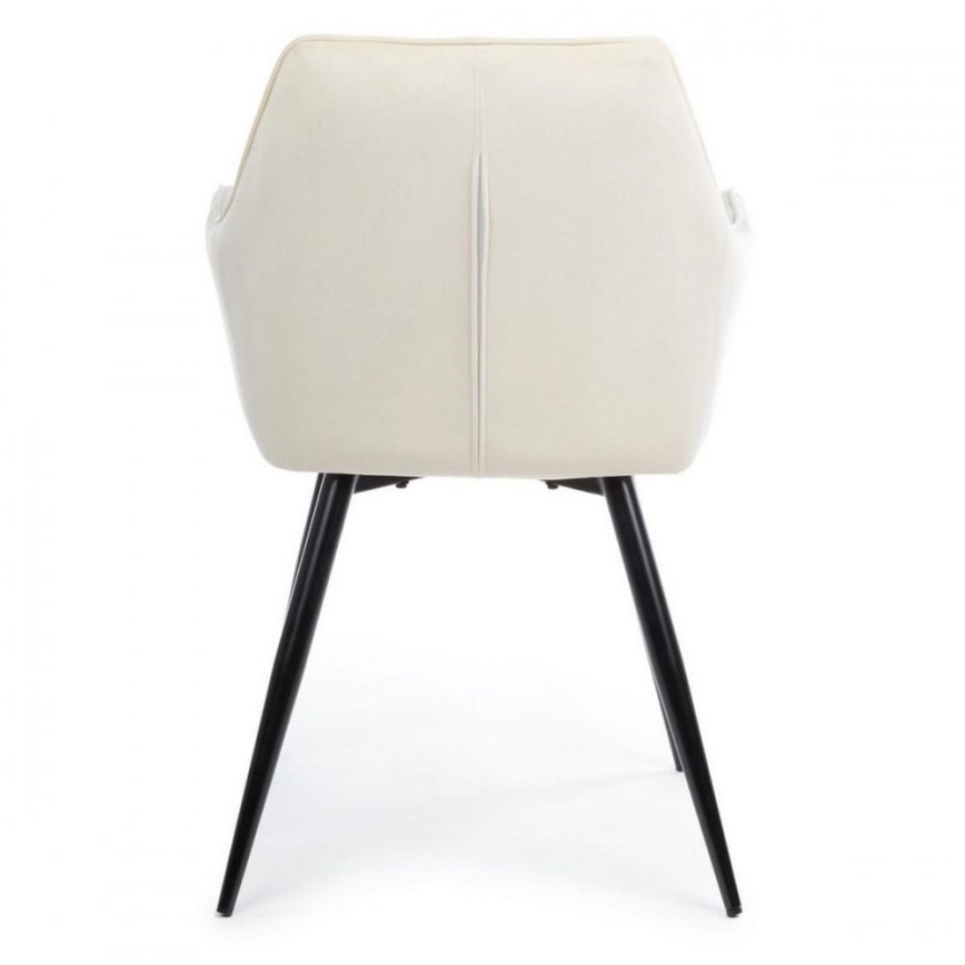 SET 2x Esszimmerstuhl SAMETTI cremefarben