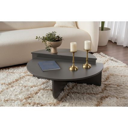 SET 2x Konferenztisch ORION Anthrazit