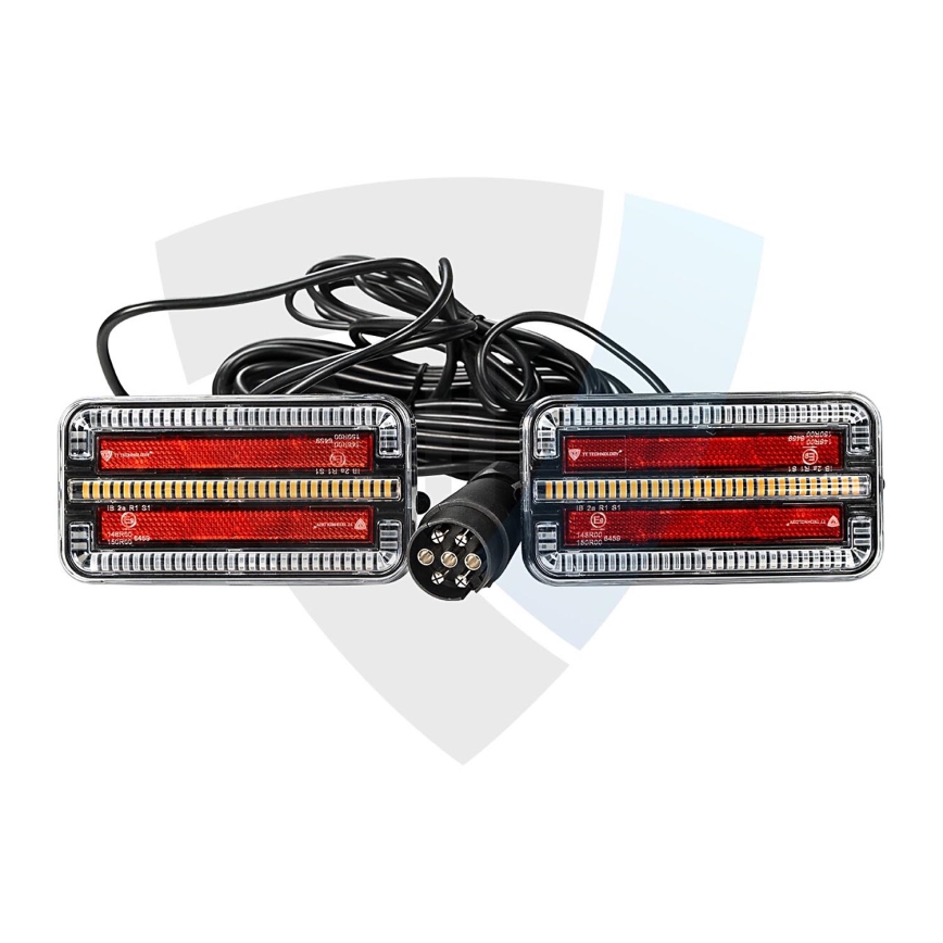 SET 2x LED-Anhängerlicht mit dynamischem Blinker LED/12-24V IP65