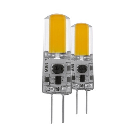 SET 2x LED Dimmbare Glühbirne G4/1,8W/12V - Eglo 11552