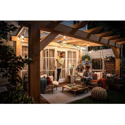 SET 2x LED-Glühbirne VINTAGE Philips A60 E27/4,3W/230V 2700K