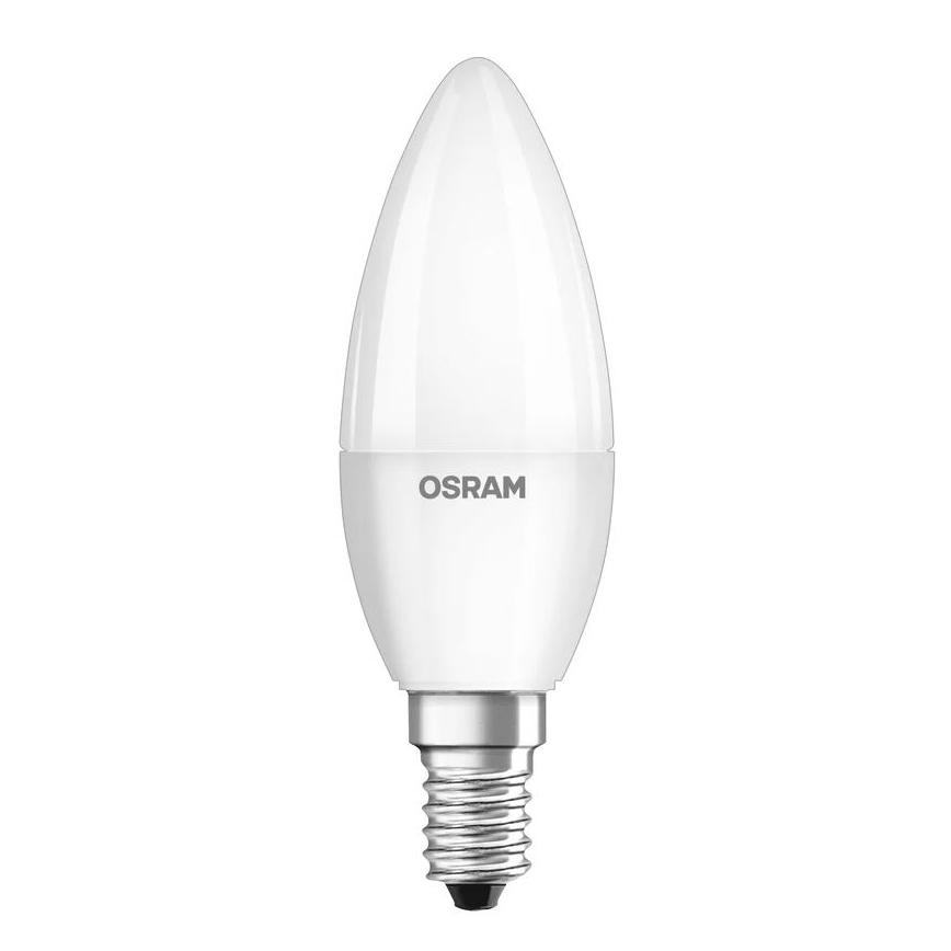 SET 2x LED-Glühlampe B38 E14/4,9W/230V 3000K - Osram