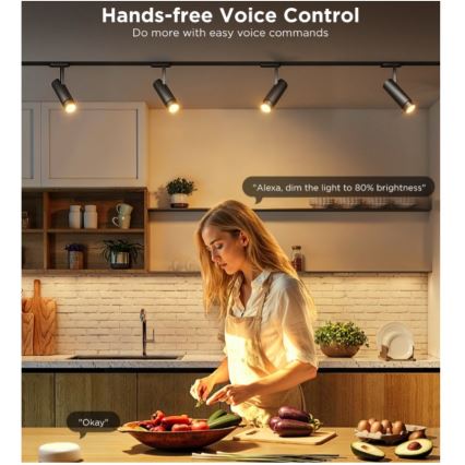 SET 2x LED RGBWW Dimmbares Leuchtmittel E14/5W/230V 2700-6500K Wi-Fi - Govee