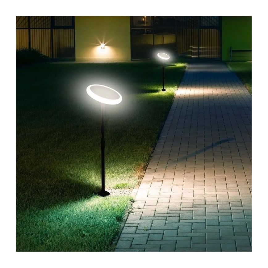 SET 2x LED verstellbare Solarlampe GARDEN LED/3W/5V 42-80 cm 4000K IP65 1000 mAh