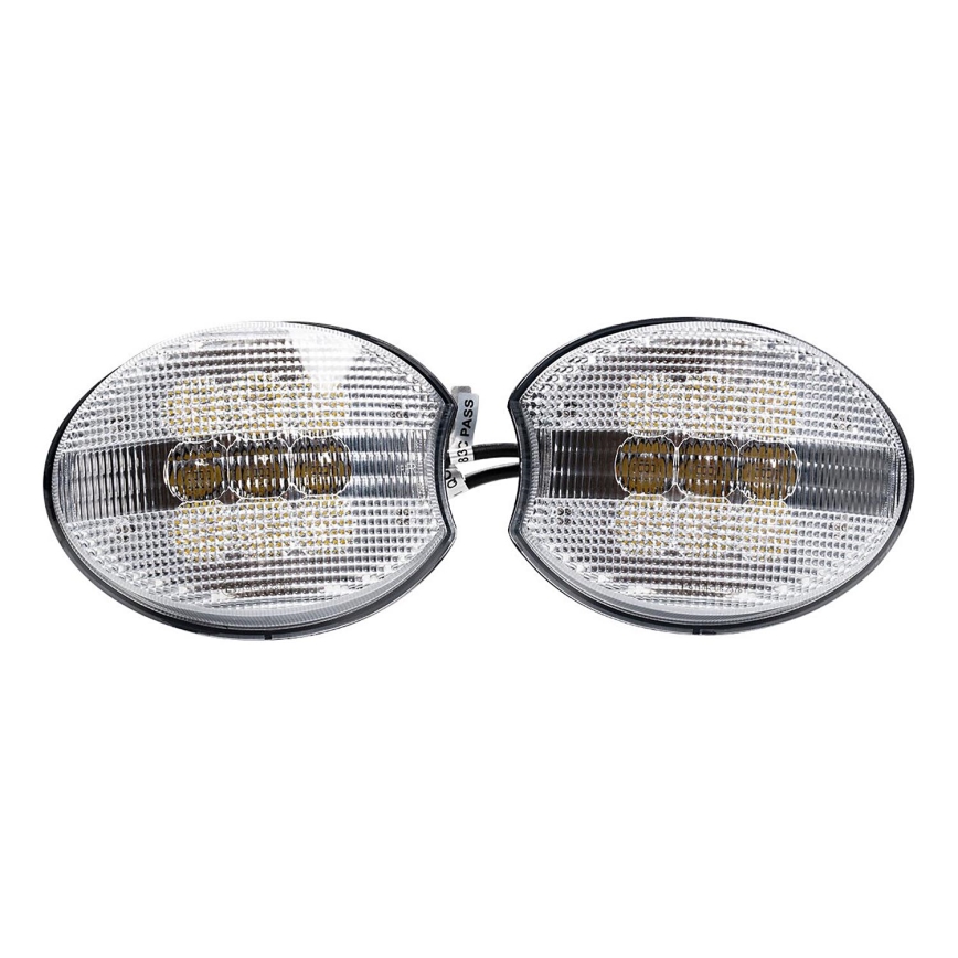 SET 2x LED-Traktor-Scheinwerfer JOHN DEER LED/45W/10-30V IP69 5700K