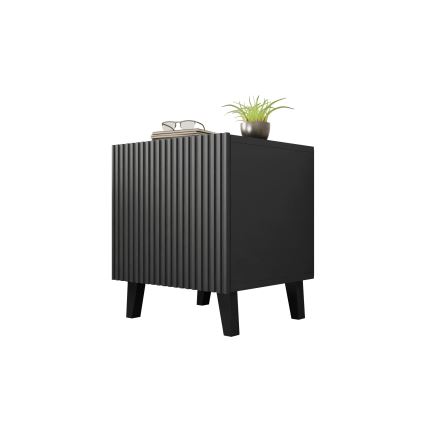 SET 2x Nachttisch VAMOS 52x45 cm anthrazit