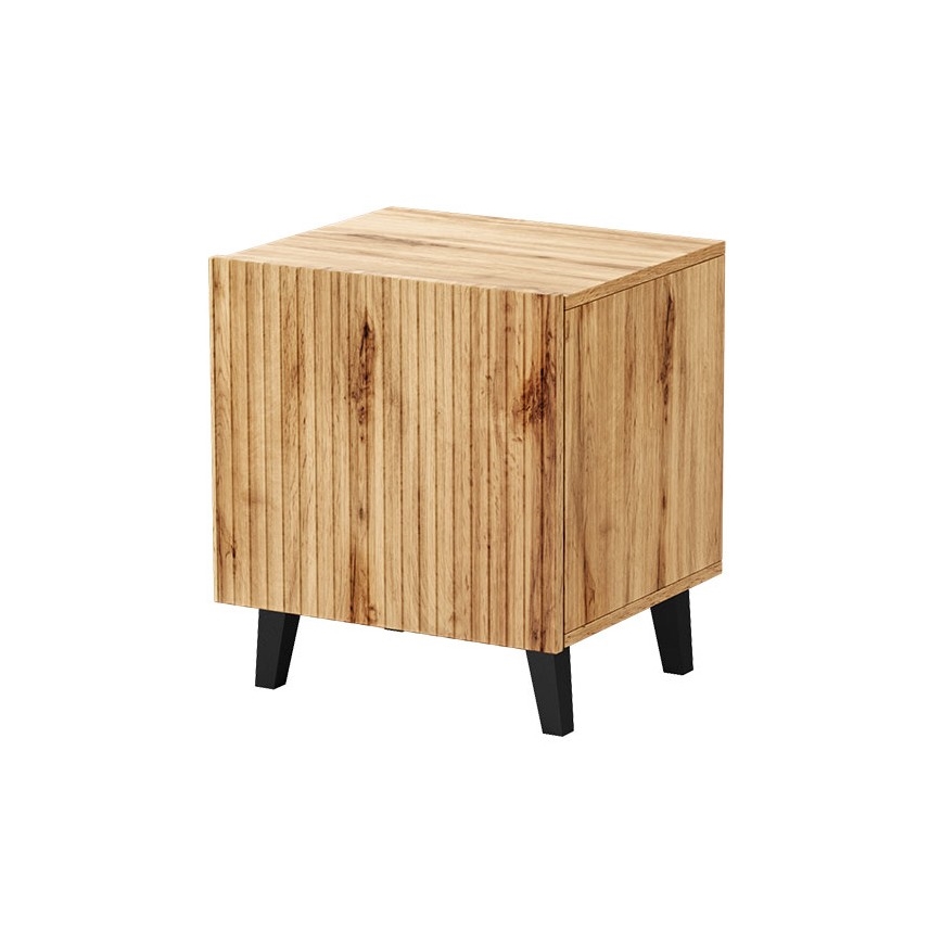 SET 2x Nachttisch VAMOS 52x45 cm Eiche Wotan