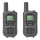 SET 2x Walkie-Talkie mit LED-Beleuchtung 3xAAA Reichweite 5 km