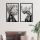 SET 2x Wanddekoration 86x63 cm Baum des Lebens Metall