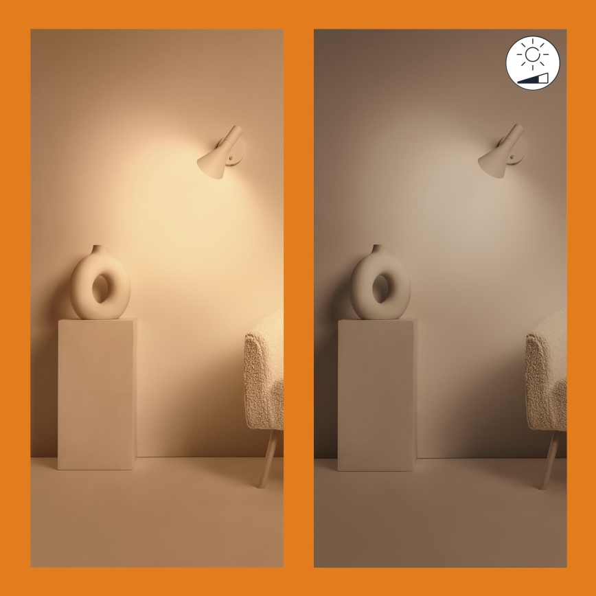 SET 3x dimmbare LED RGBW-Glühbirne C37 E14/4,9W/230V 2200-6500K CRI 90 Wi-Fi - WiZ