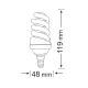 SET 3x Energiesparlampe E14/15W/230V