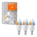 SET 3x LED-Dimmbirne SMART+ E14/5W/230V 2700K-6500K Wi-Fi - Ledvance