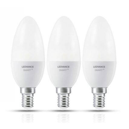 SET 3x LED-Dimmbirne SMART+ E14/5W/230V 2700K Wi-Fi - Ledvance