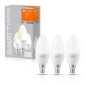 SET 3x LED-Dimmbirne SMART+ E14/5W/230V 2700K Wi-Fi - Ledvance