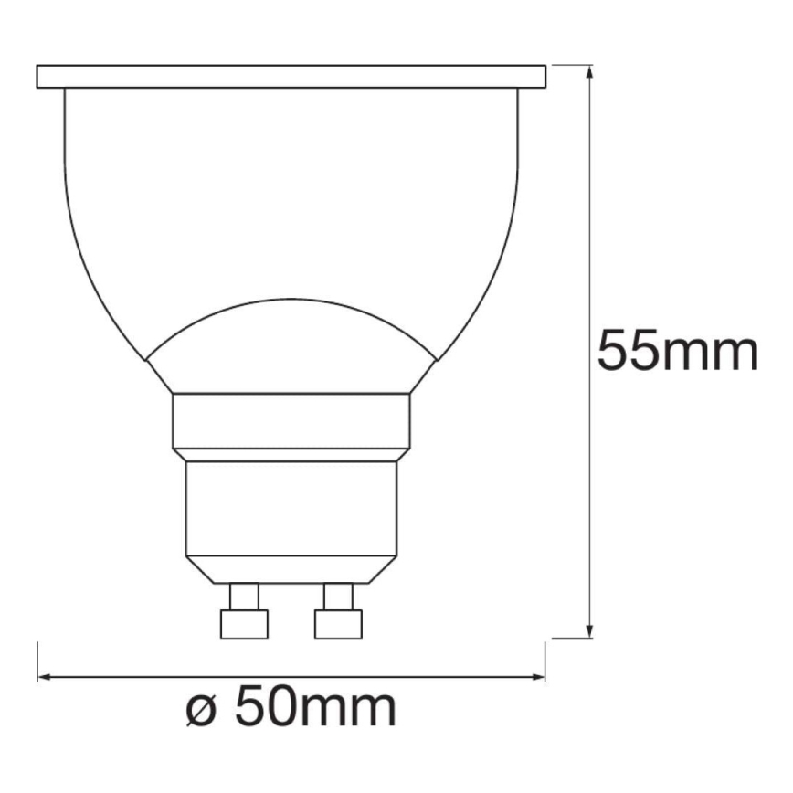 SET 3x LED-Dimmbirne SMART+ GU10/5W/230V 2700K - Ledvance