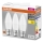 SET 3x LED-Glühlampe B38 B22d/4,9W/230V 3000K - Osram