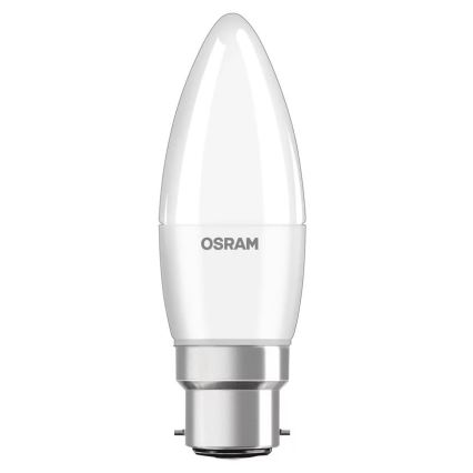 SET 3x LED-Glühlampe B38 B22d/4,9W/230V 3000K - Osram