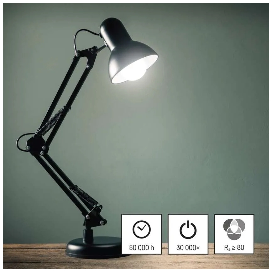 SET 3x LED-Glühlampe FILAMENT A60 E27/5W/230V 4000K Energieklasse A