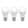 SET 3x LED-Lampe ECOLINE A60 E27/10W/230V 4000K - Brilagi