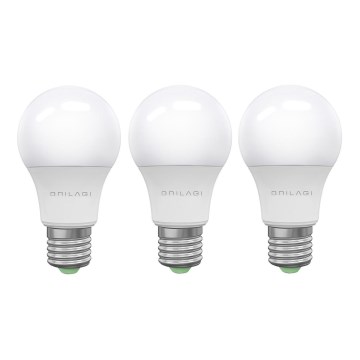 SET 3x LED-Lampe ECOLINE A60 E27/15W/230V 4000K - Brilagi