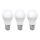 SET 3x LED-Lampe ECOLINE A60 E27/15W/230V 4000K - Brilagi