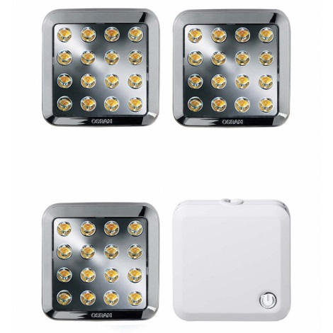 SET 3x LED Leuchte unter Küchenzeile QOD LED/3,5W/230V 3000K - Osram