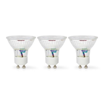 SET 3x LED-Leuchtmittel GU10/4,5W/230V 2700K