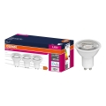 SET 3x LED-Reflektorlampe PAR16 GU10/6,9W/230V 6500K 60° - Osram