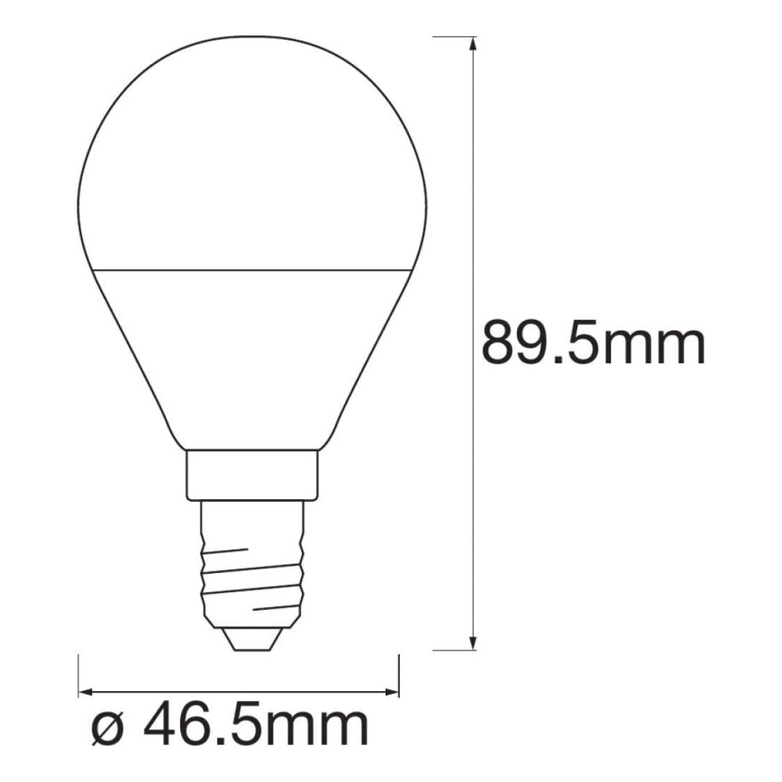 SET 3x LED RGBW Dimmbare Glühbirne SMART+ E14/5W/230V 2700K-6500K - Ledvance