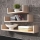 SET 3x Wandregal TRIO 40/60/80x11x18 cm Eiche Sonoma