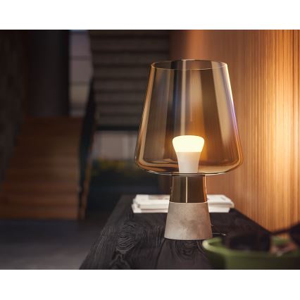 SET 4x LED dimmbare Glühbirne Philips Hue WHITE A60 E27/9W/230V 2700K