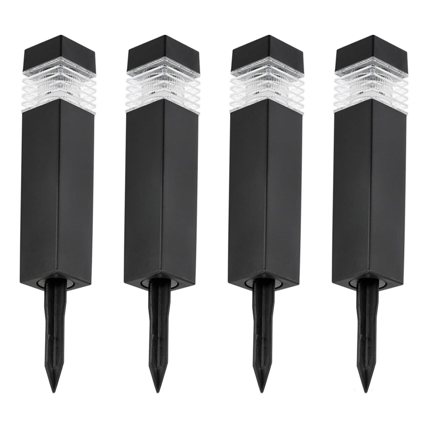 SET 4x LED-Solarleuchte LED/0,06W/1,2V 6000K IP44