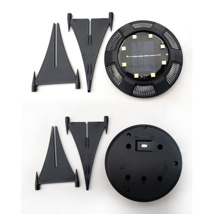 SET 4x LED Solarleuchte LED/1,2V 200 mAh IP44