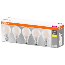 SET 5x LED-Glühbirne E27/7W/230V 2700K - Osram