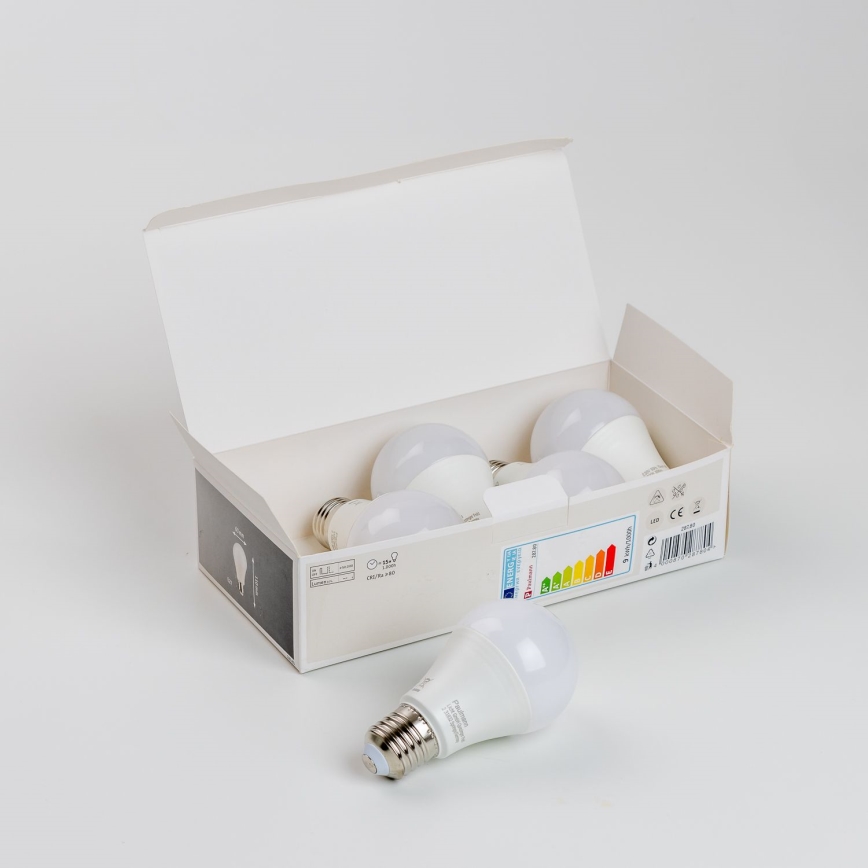 SET 5x LED-Lampe A60 E27/9W/230V 2700K - Paulmann 28780
