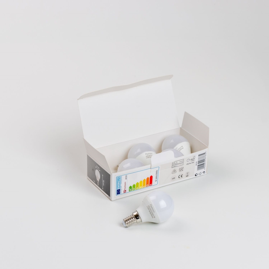 SET 5x LED-Lampe P45 E14/5,5W/230V 2700K - Paulmann 28783
