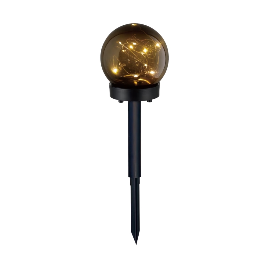 SET 5x LED-Solarleuchte 5xLED/0,12W/1,2V 3000K IP44 40 mAh schwarz