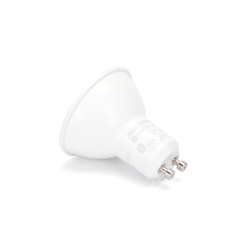 6er-Set dimmbare LED RGBW-Leuchtmittel MESH GU10/6,5W/230V 2700-6500K Wi-Fi + Fernbedienung - Aigostar