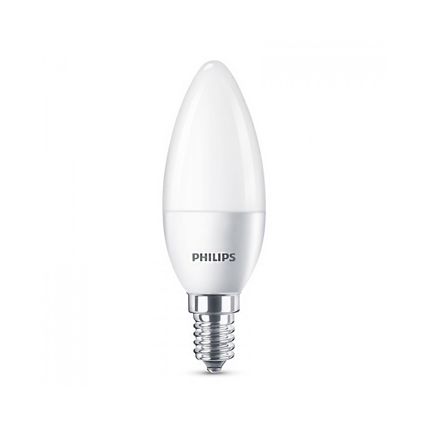 SET 6x LED Glühbirne Philips E14/5,5W/230V 2700K
