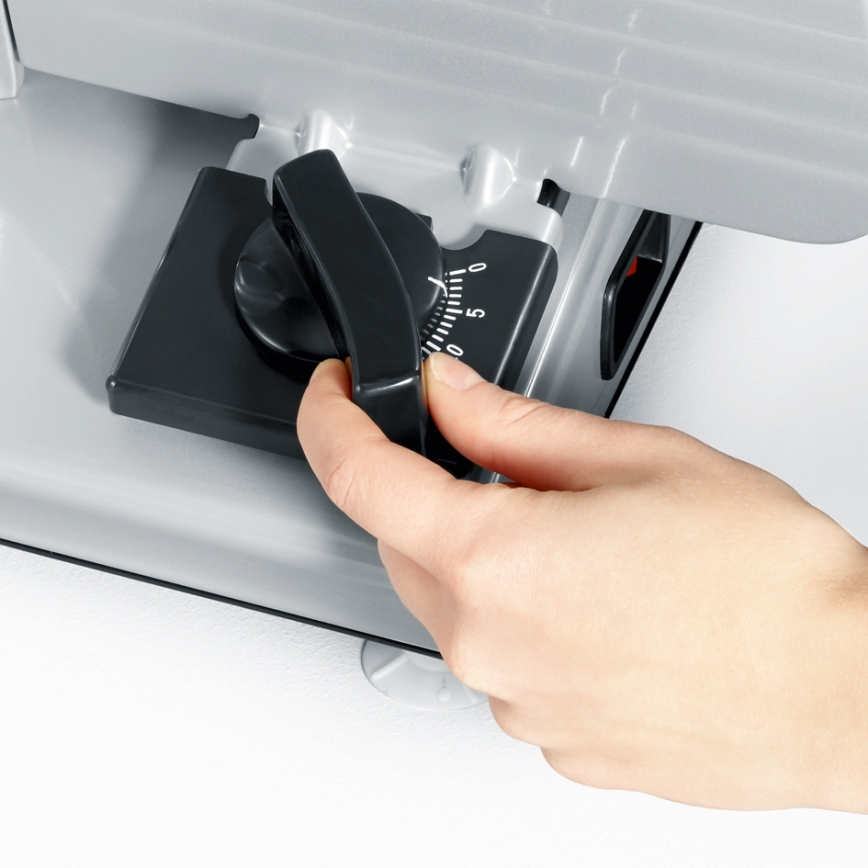 Severin AS 3915 - Elektrischer Allesschneider 180W/230V Edelstahl