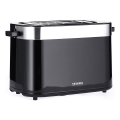 Severin AT 9264 - Toaster mit zwei Schlitzen 800W/230V Edelstahl/schwarz