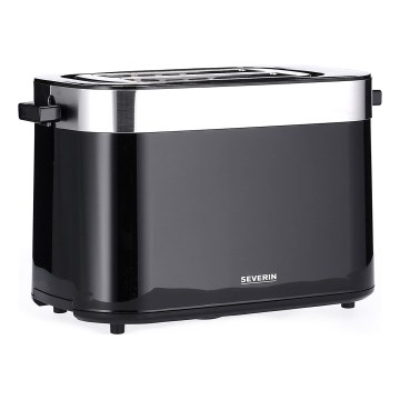 Severin AT 9264 - Toaster mit zwei Schlitzen 800W/230V Edelstahl/schwarz