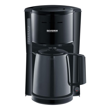 Severin KA 9306 - Kaffeemaschine mit Thermokanne 1 l 1000W/230V schwarz