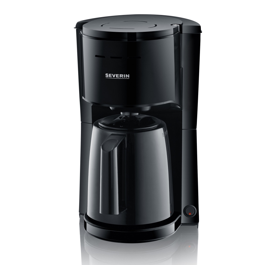 Severin KA 9306 - Kaffeemaschine mit Thermokanne 1 l 1000W/230V schwarz
