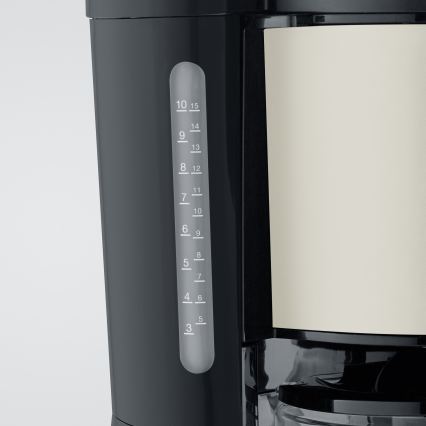 Severin KA 9575 - Filterkaffeemaschine 1000W/230V beige/schwarz