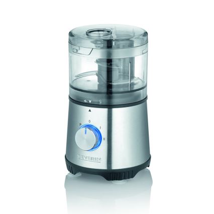 Severin KM 3865 - Küchenzerkleinerer 400W/230V Edelstahl/Schwarz