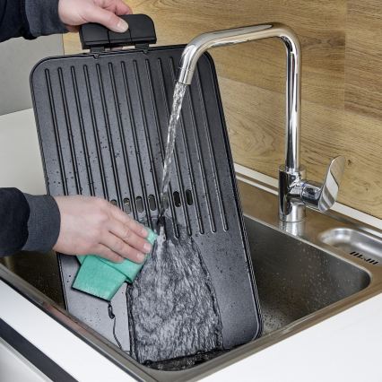 Severin PG 8564 - Elektrischer Tischgrill, 2300 W / 230 V, 50 x 30 cm, schwarz