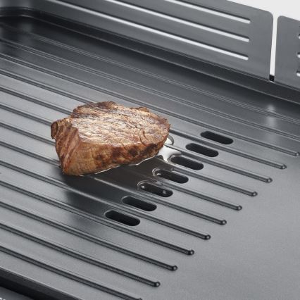 Severin PG 8564 - Elektrischer Tischgrill, 2300 W / 230 V, 50 x 30 cm, schwarz